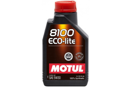 Купить Масло MOTUL моторное синти 5W30 8100 Eco-lite  1 л 108212 фото №2