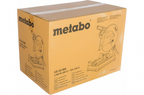 Купить Пила монтажная METABO CS 23-355 602335850 фото №5