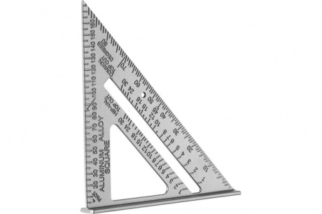 Купить Линейка треугольная алюминиевая DEKO DKM 180-255-180 фото №2