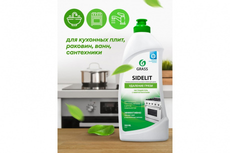 Купить Средство моющее щелочное GRASS "SIDELIT" 500мл   220500 фото №4